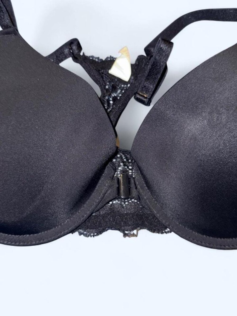 Black Racerback Bra - Picture 2 of 4